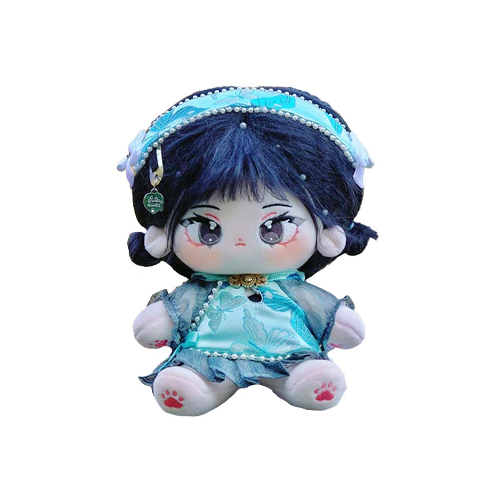 Blue Butterfly Dress Up Doll 8"