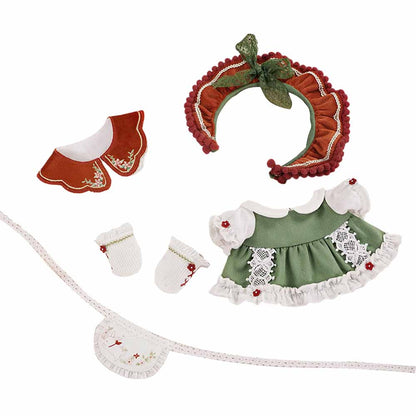 Cute Berry Tea Party Clothing Set 8"