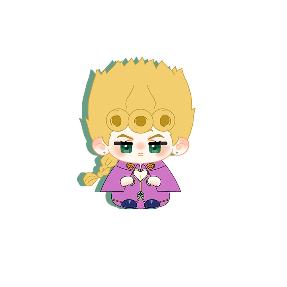 【 Pre order 】Giorno Giovanna Plush Keychain