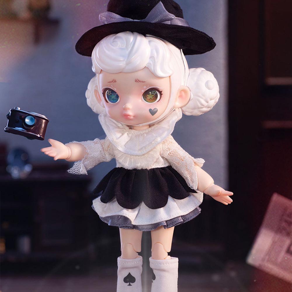 Laura Black and White Spectral BJD Doll Blind Box