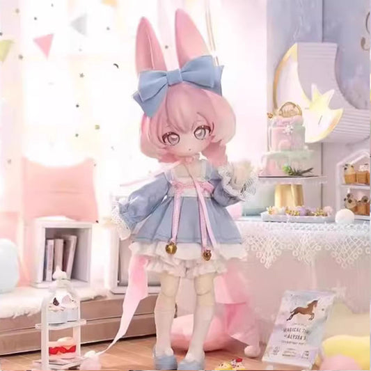 Moon Jumping Time Bunny Series BJD Doll Blind Box