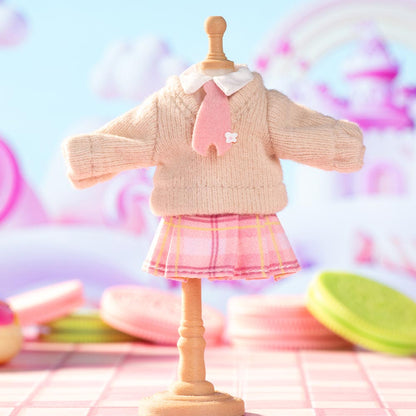 Pink Early Summer Series 1/12 BJD Doll Clothing Set