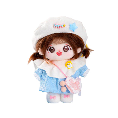 Sweet Blue Outfit Dress Up Doll 8"