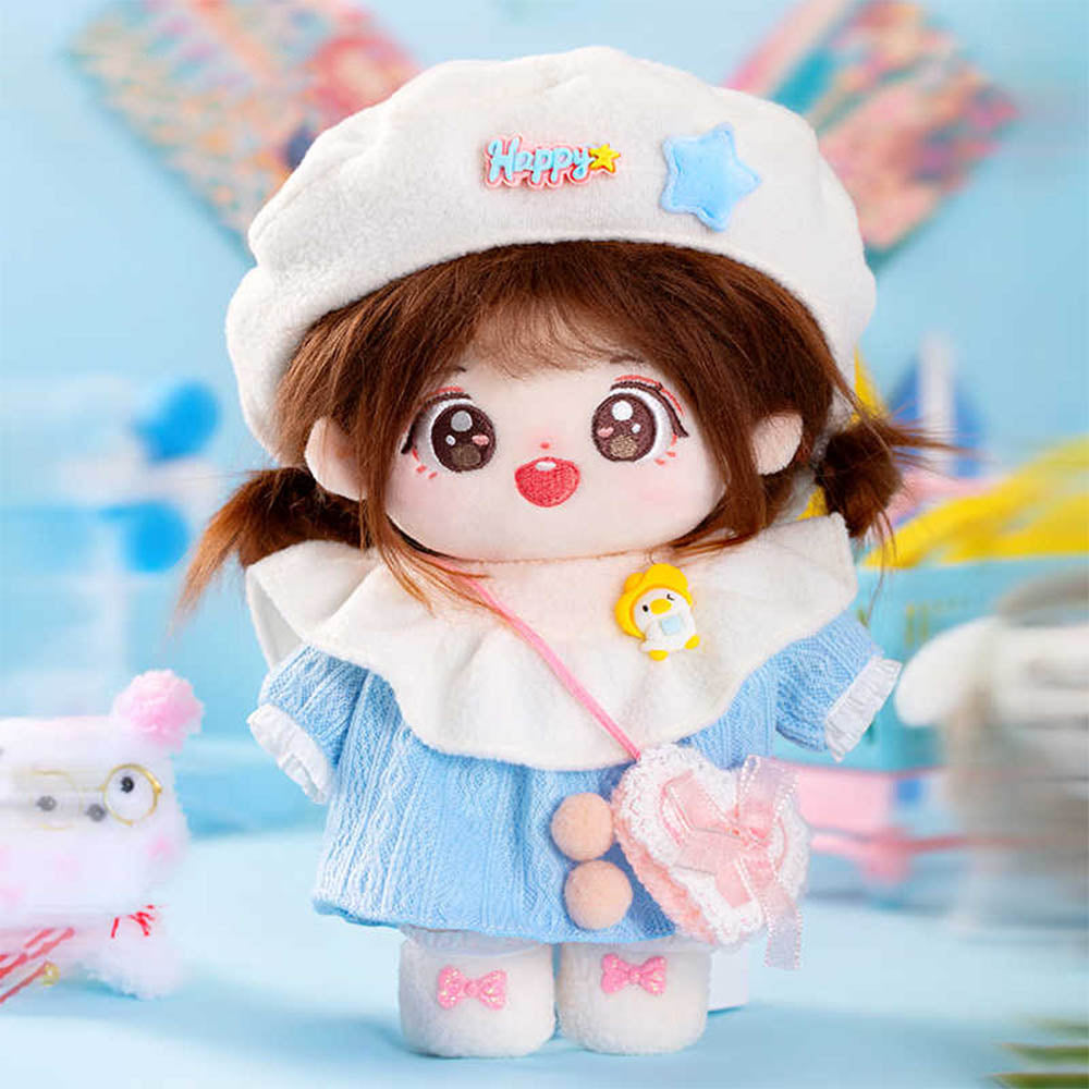 Sweet Blue Outfit Dress Up Doll 8"